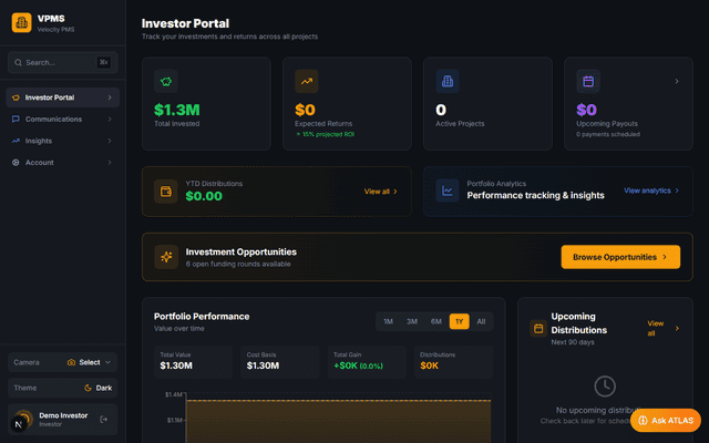 Investor Portal